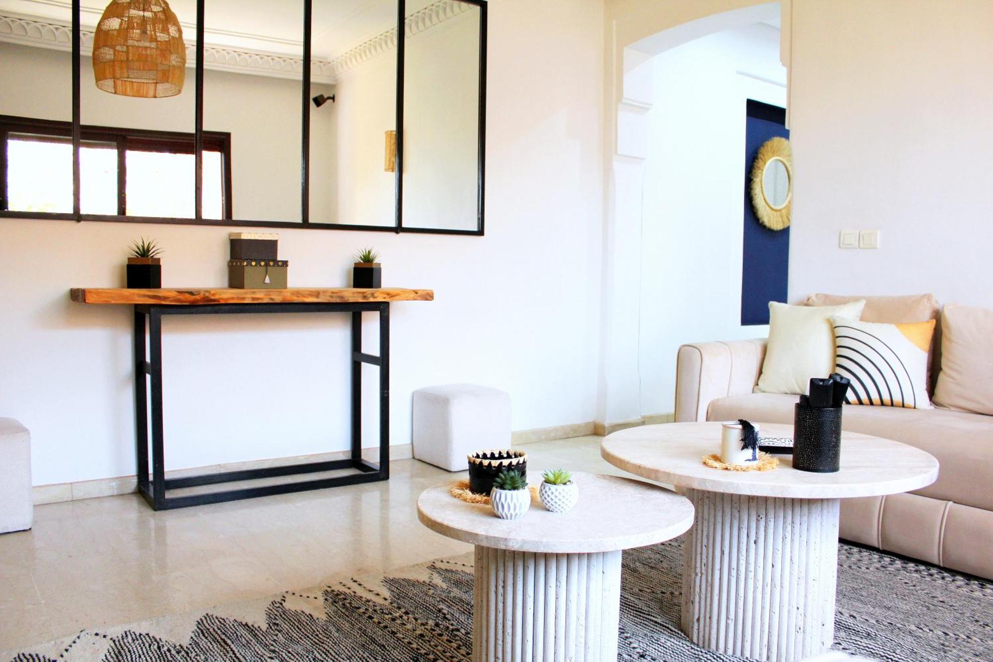 Appartement Rare : Superbe Appartement&grande Terrasse Avec Vue Degagee Dans Le + Joli Quartier De Marrakech, Majorelle Marrakesh
