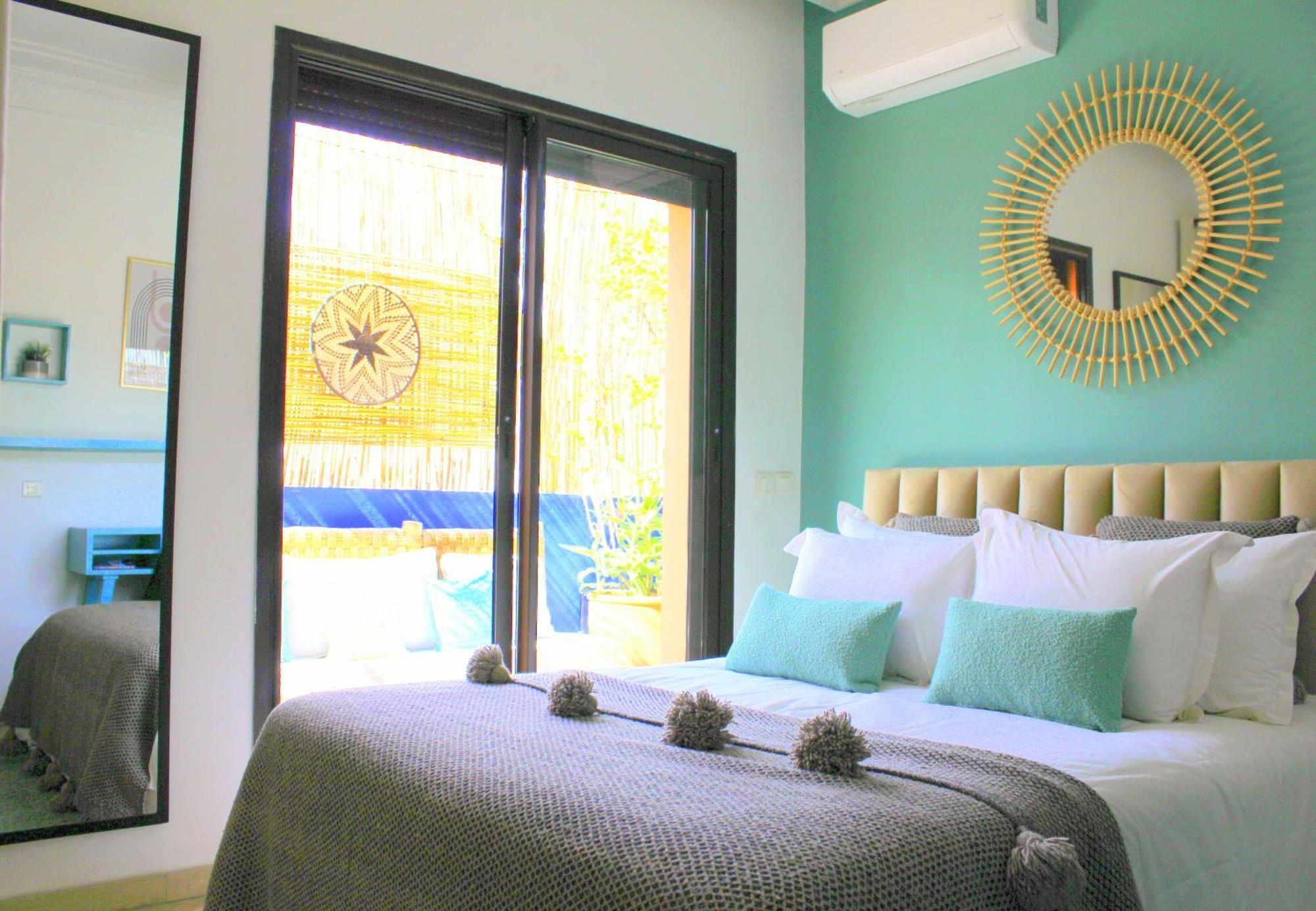 Rare : Superbe Appartement&grande Terrasse Avec Vue Degagee Dans Le + Joli Quartier De Marrakech, Majorelle * Marrakesh